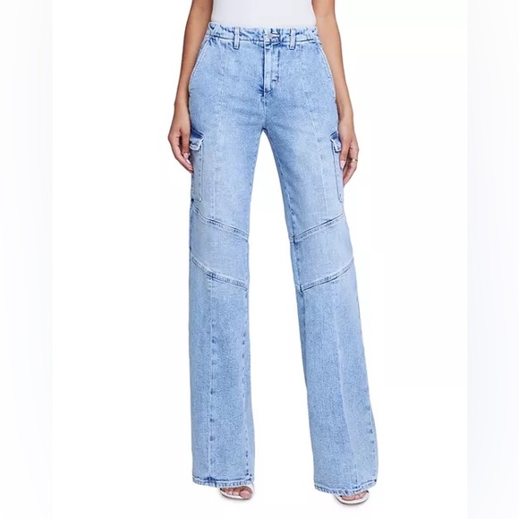 L'AGENCE Denim - L’Agence Brewer Brooklyn High Rise Utility Wide Leg Jeans
